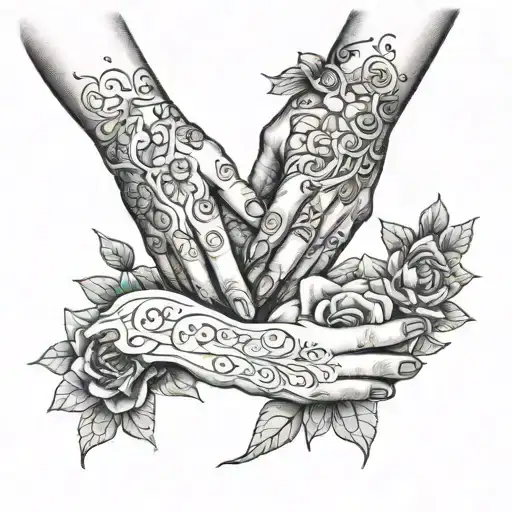 Regret Not Beeing A Mother Holding Hands