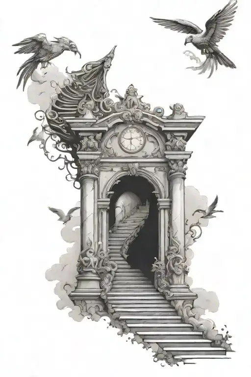 Stair Way To Heaven Gates