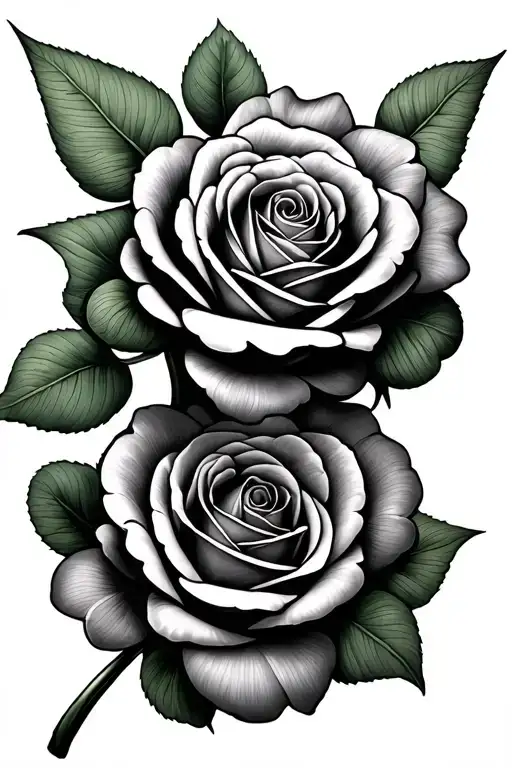 5Roses And 2 4 Leaf Clover