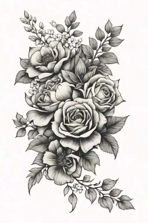 Birth Flower Bouquet