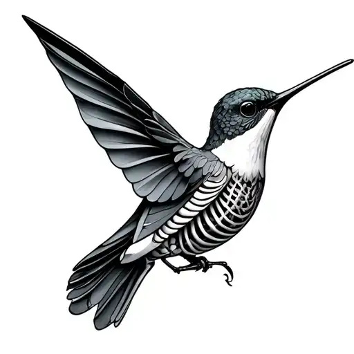 Hummingbird Skeleton