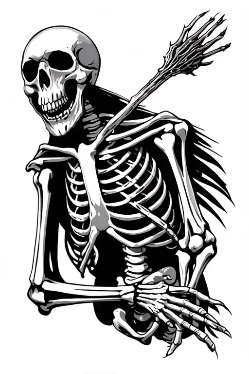 Reaper Full Body Skeleton