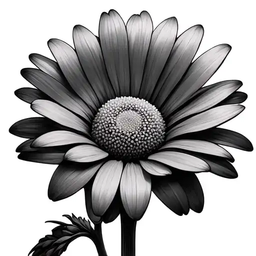 April Birth Flower Daisy