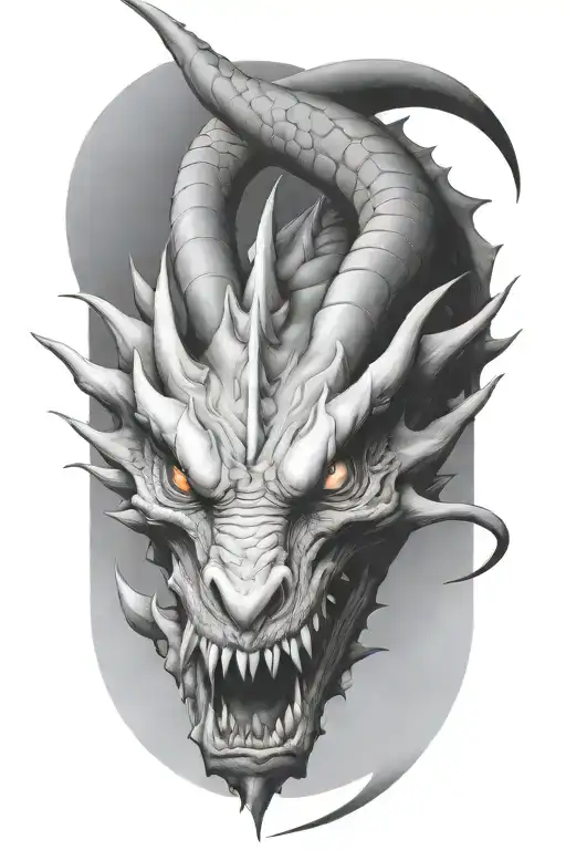 Dragons Hand Reaching