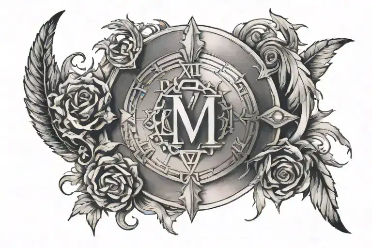 Roman Numerals Surrounded