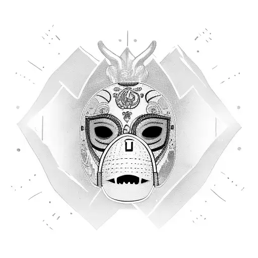A Gym Enthusiast With A Tattoo Of A Dog Wearing A Mexican Wrestling Mask