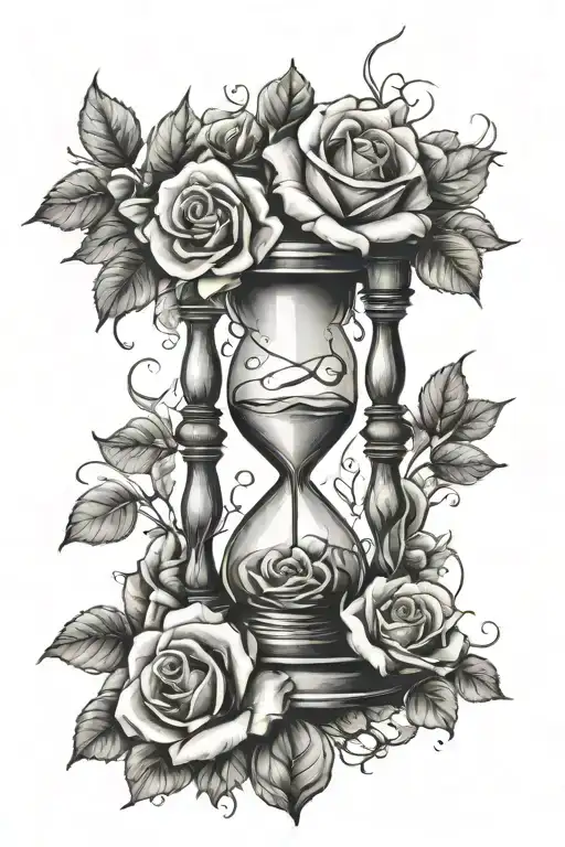 Hourglass Roses Surrounding