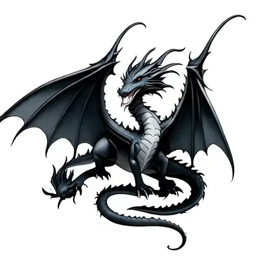 Dragon With Wings