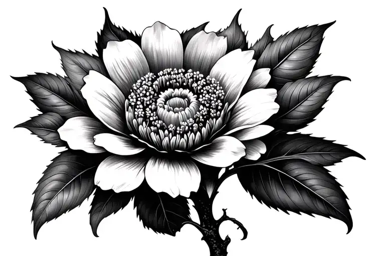 Tree Flower Surrounded