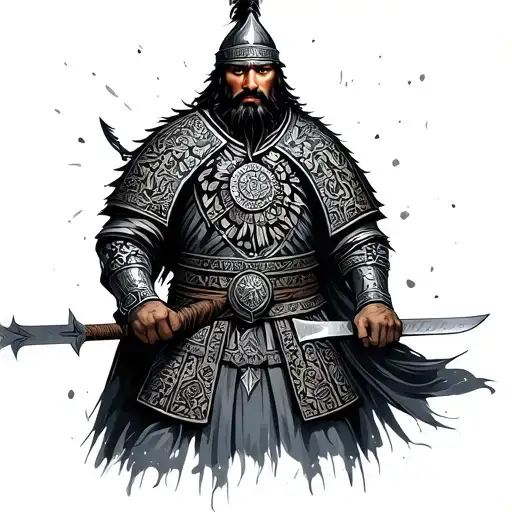 Ottoman Empire Or Mongol Warrior