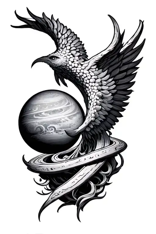 Panarchy Symbol Mixed With Planete Eath