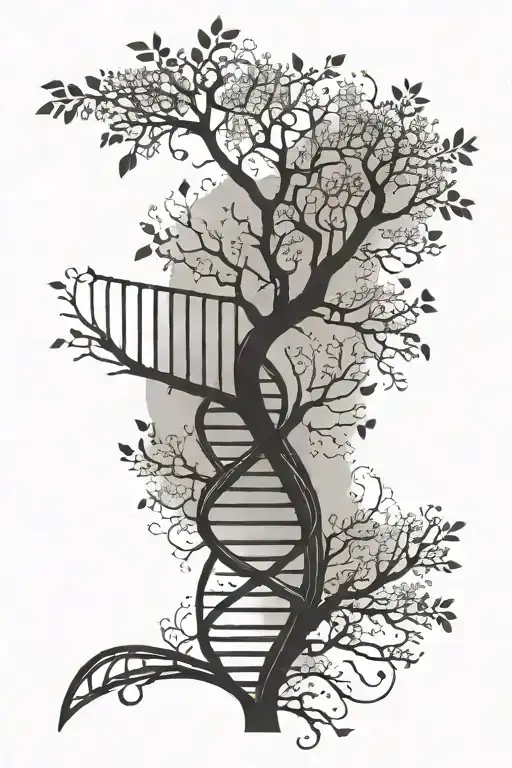Dna Tree Growing On
