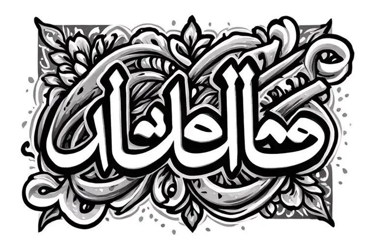 Name In Arabic Writing