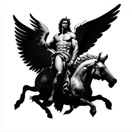 Pegasus And Atlas Carrying