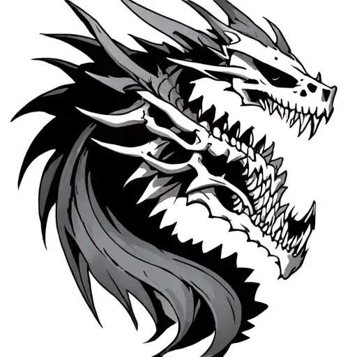 Skeleton Dragon Ball Z