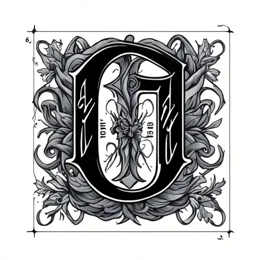 Surname Cisneros In Gothic Letters