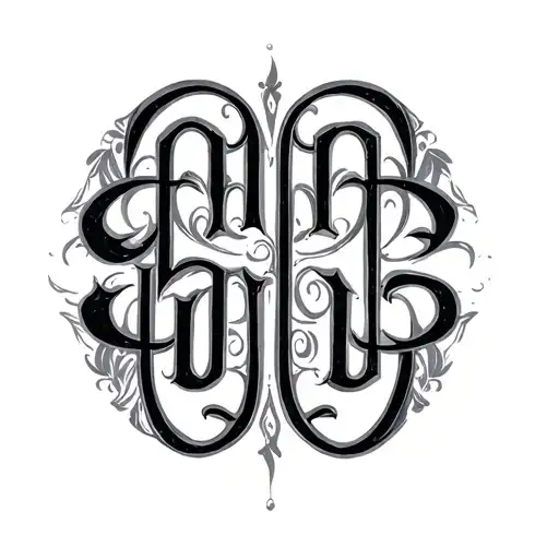 Two Word Ambigram Generator