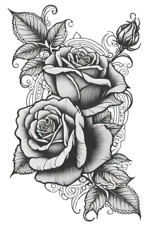 Rose With Nashia Mone'yae Diamond Josiah Summer Ameena On Stem