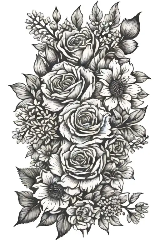 Birth Flower Bouquet