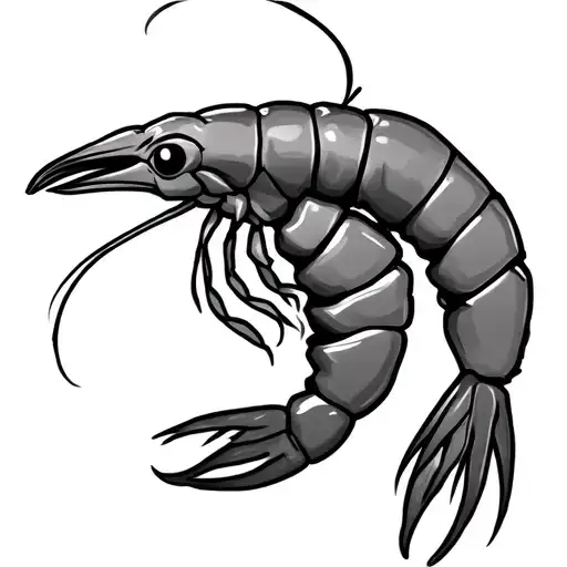 Shrimp Cartoon