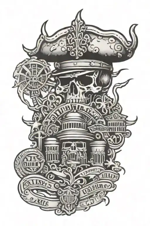 New Orleans Symbols With Military Appreciation