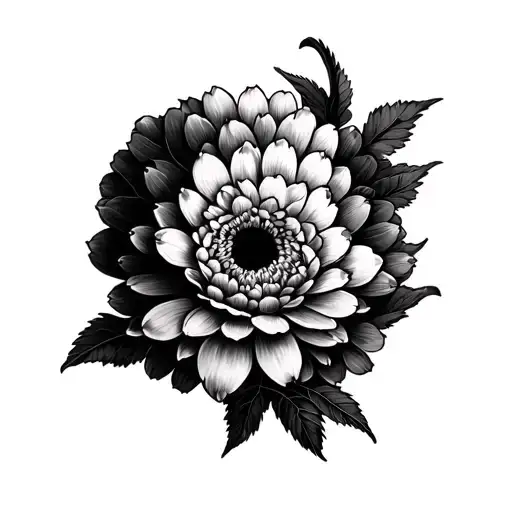 Creepy Chrysanthemum With Filagree Full Throat