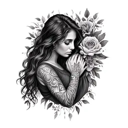 Grieving Mother Who Is Strong And Resilient