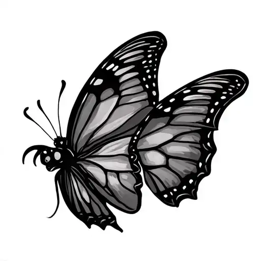 Butterfly Medusa Semi Colon