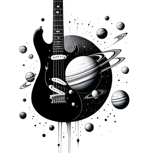 Solar System And Guitar Strings