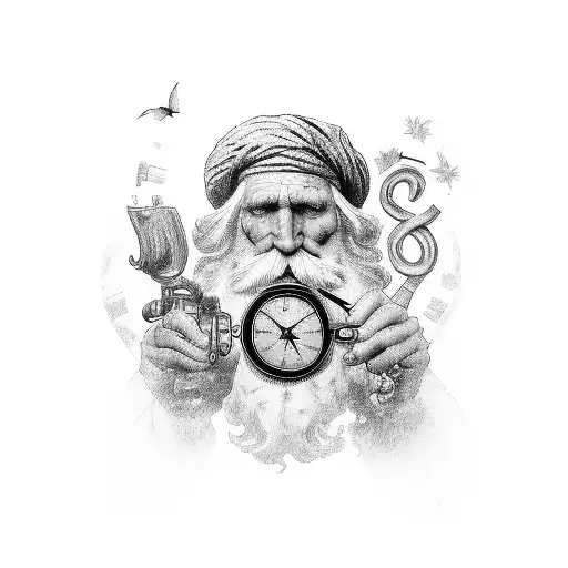 Father Time And Family