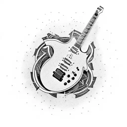 Electric Guitar Half Sleeve