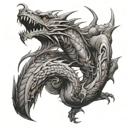 Saggittarius Dragon Wrapped