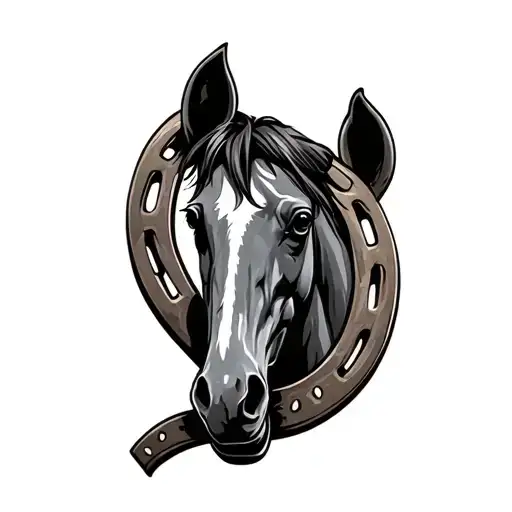 Horse Shoe With Jws On It