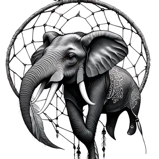 Elephant Dream Catcher