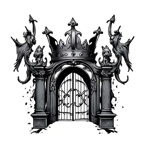 Gates With A King Crown