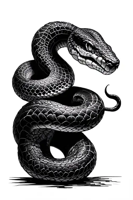 Snakes With A Spider Web