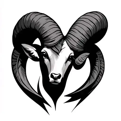 Minimalist Aries Sign