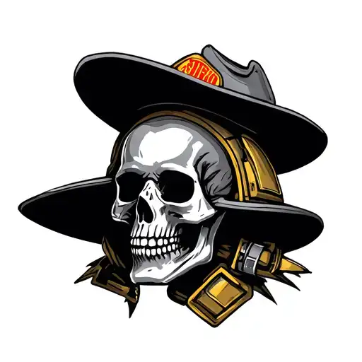 Firefighter Skull