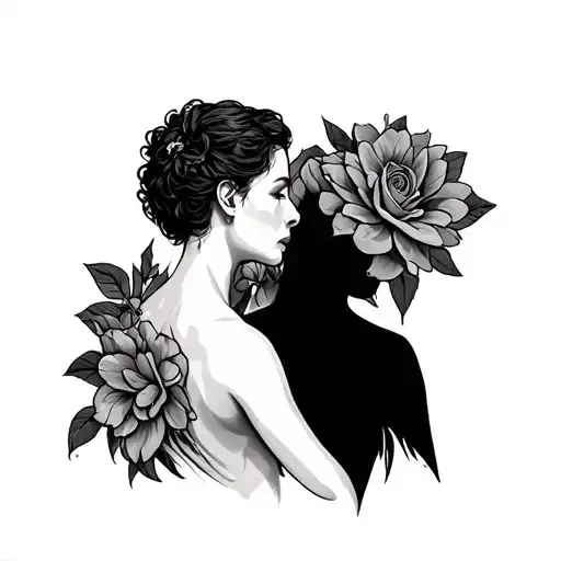 For The Back That Represents The Good And The Bad Of Life