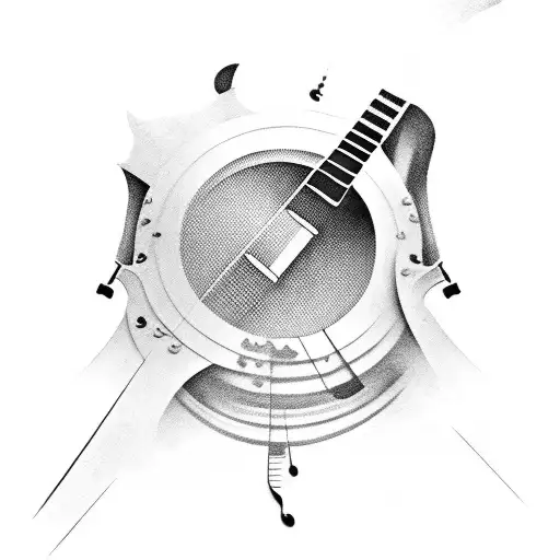 Guitar Neck With Kids Names In Strings