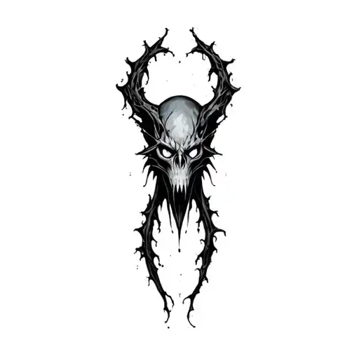 Coverup Space Gothic Horror Monster Curvy Stars