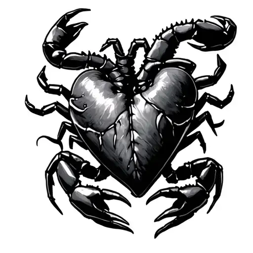 Scorpion And Heart
