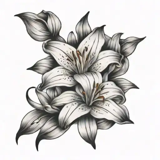 Canary An Lily Flower