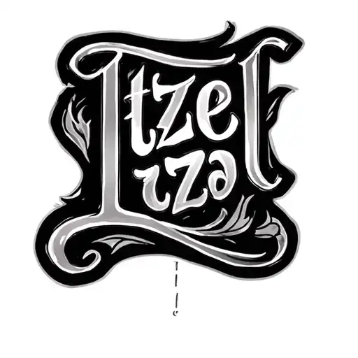 Lettering Itzel Chicano