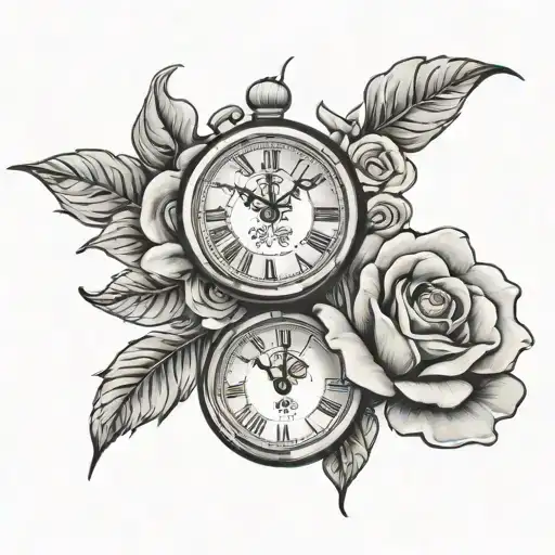 Clock Roses