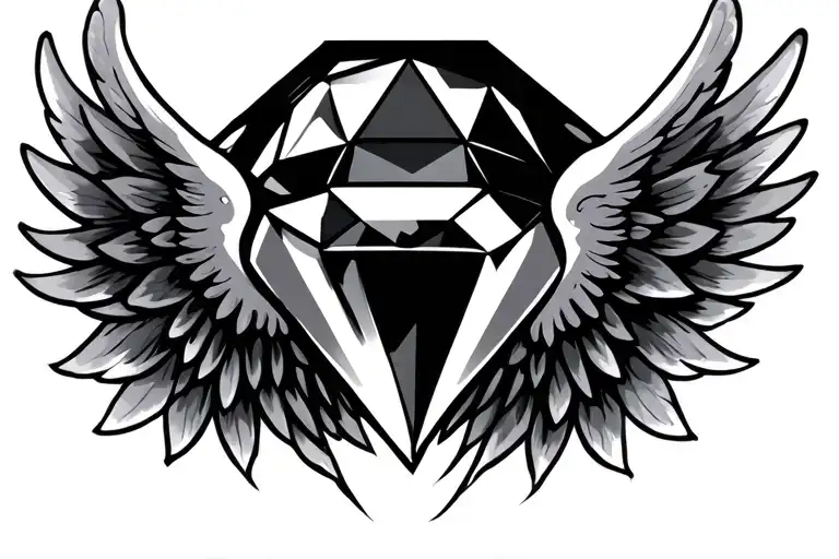 A Diamond And Two Wings