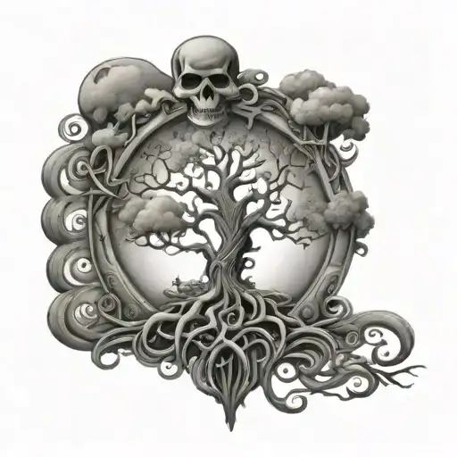 Pirate Themed Tree Of Life