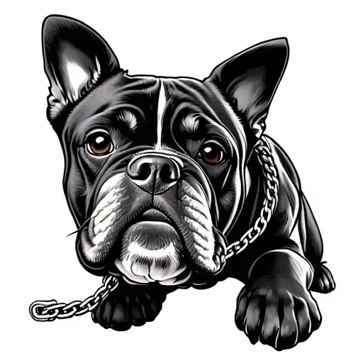 Thick Chain Dog
