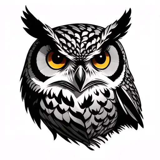 Owl Forest Alps Nature