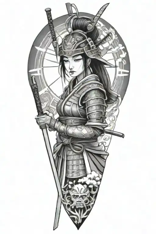 Woman Samurai Warrior